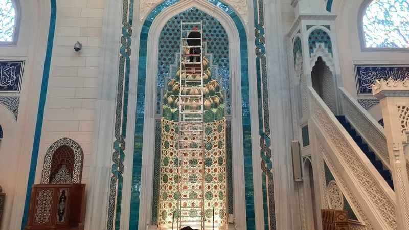 Barbaros Hayrettin Paşa Camii açılıyor Barbaros Hayrettin Paşa Camii açılıyor