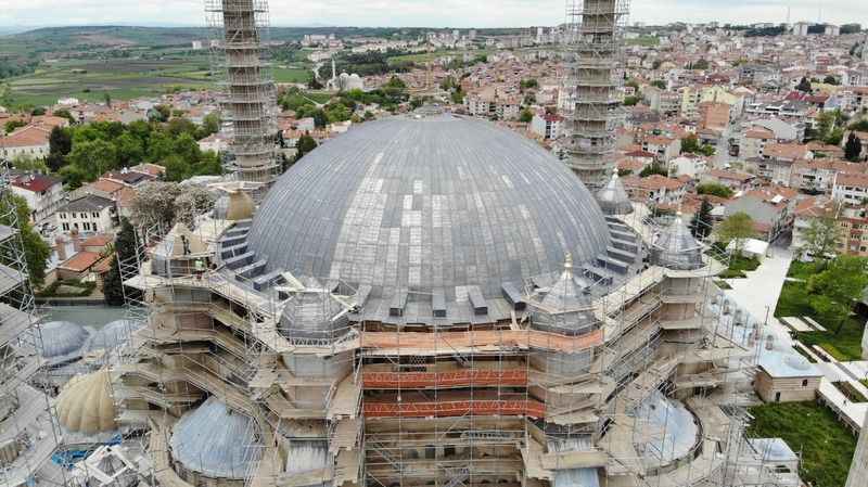 Selimiye Camii'ne dev kubbe alemi Selimiye Camii'ne dev kubbe alemi