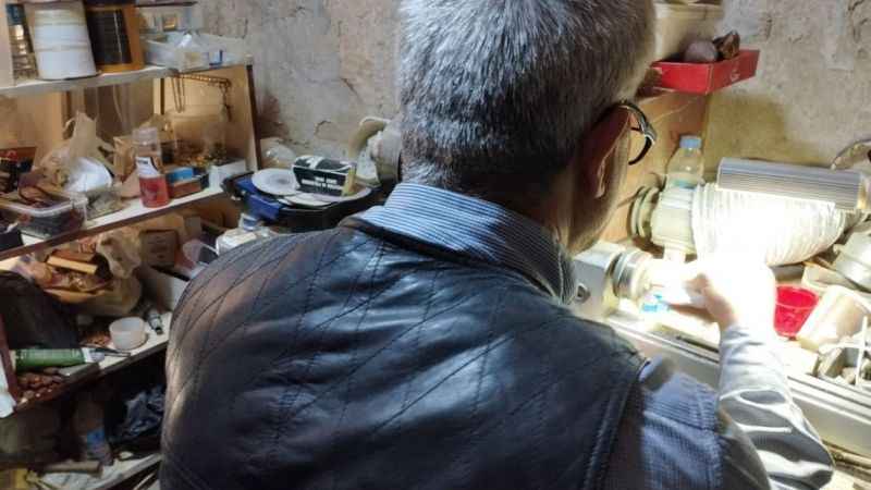 Çeyrek asırlık usta tespihleri anlattı Çeyrek asırlık usta tespihleri anlattı
