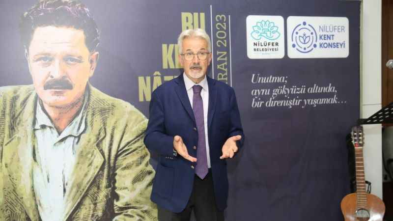 Nâzım Hikmet'e ölümünün 60. yılında anma Nâzım Hikmet'e ölümünün 60. yılında anma