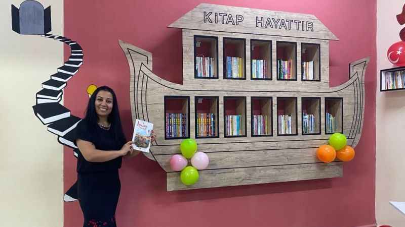 Okullara 7 yılda 14 kütüphane kazandırdı Okullara 7 yılda 14 kütüphane kazandırdı