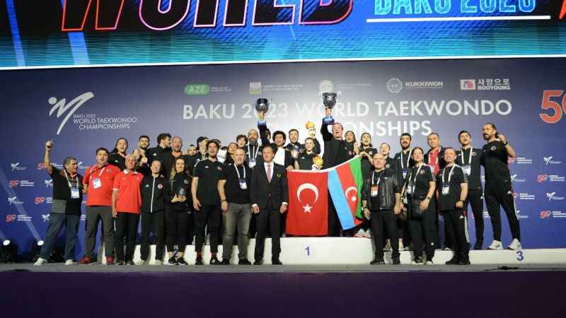 Tarihte bir ilk: Türkiye Kadın Tekvando Milli Takımı Dünya şampiyonu