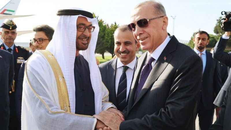 Cumhurbaşkanı Erdoğan, BAE Devlet Başkanı Al Nahyan ile bir araya geldi Cumhurbaşkanı Erdoğan, BAE Devlet Başkanı Al Nahyan ile bir araya geldi