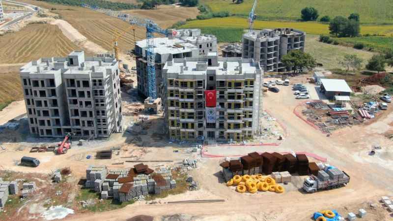 Adana’da afet konutları hızla yükseliyor Adana’da afet konutları hızla yükseliyor