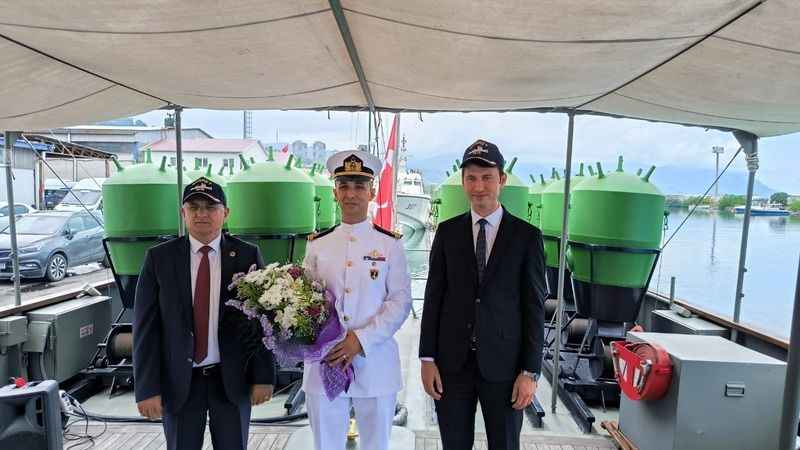 TCG Nusret Mayın Müze Gemisi ziyaretçileri ağırladı TCG Nusret Mayın Müze Gemisi ziyaretçileri ağırladı