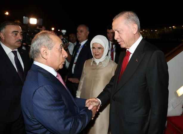 Cumhurbaşkanı Erdoğan Azerbaycan’da