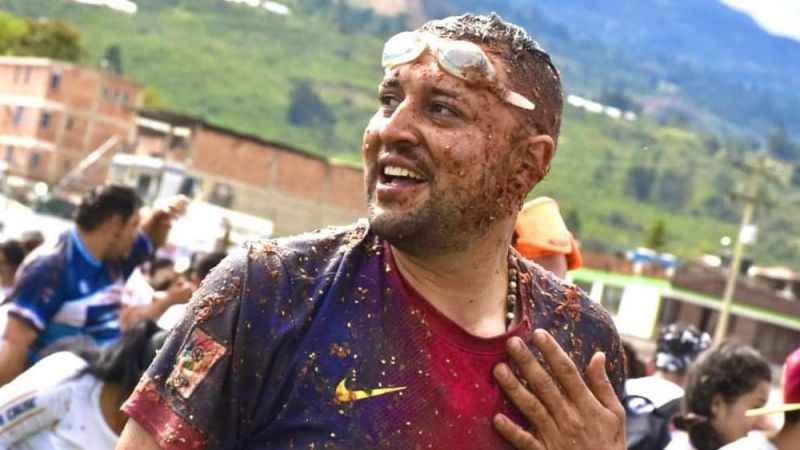 Domates festivalinde 40 ton domates kullanıldı Domates festivalinde 40 ton domates kullanıldı