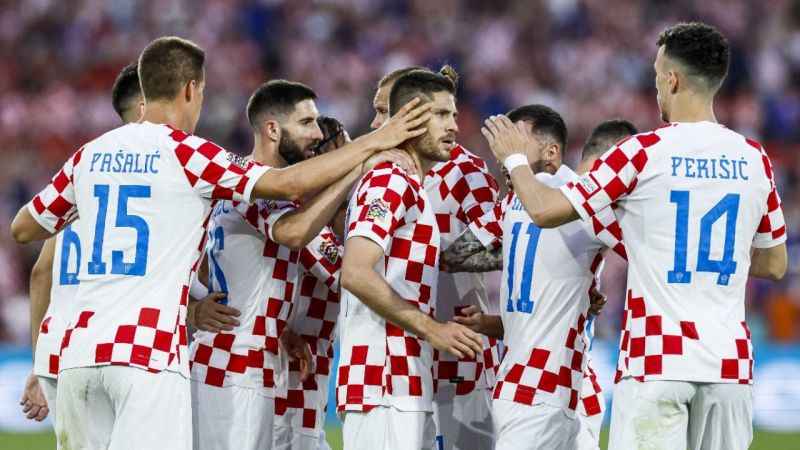 UEFA Uluslar Ligi'nde ilk finalist Hırvatistan UEFA Uluslar Ligi'nde ilk finalist Hırvatistan