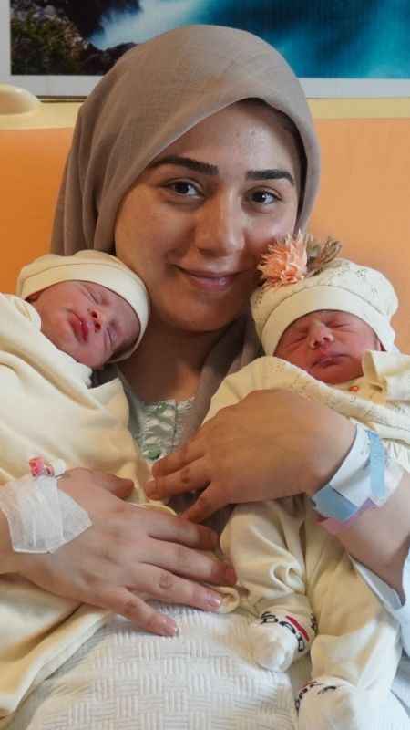 İkizler normal doğumla dünyaya geldi İkizler normal doğumla dünyaya geldi