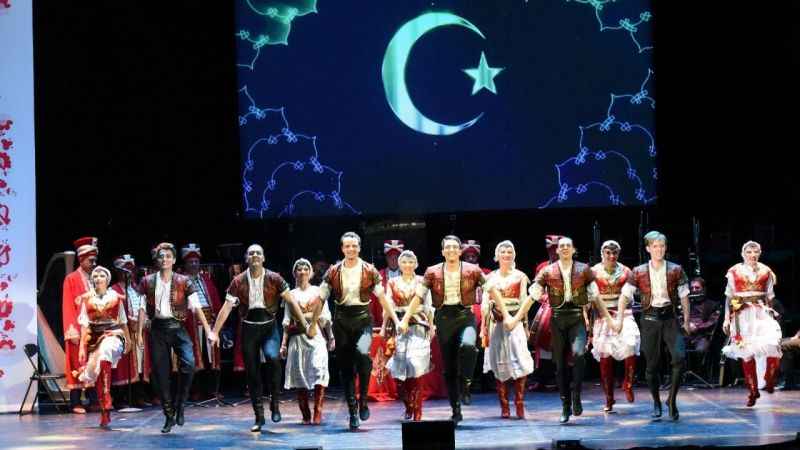 Türkiye ve Ukrayna kültürü aynı sahnede Türkiye ve Ukrayna kültürü aynı sahnede