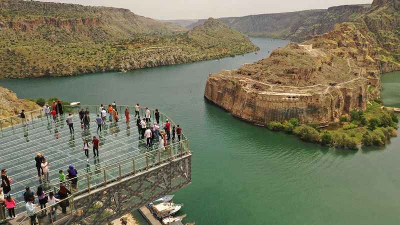 Fırat'ın incisi Rumkale turistleri bekliyor Fırat'ın incisi Rumkale turistleri bekliyor