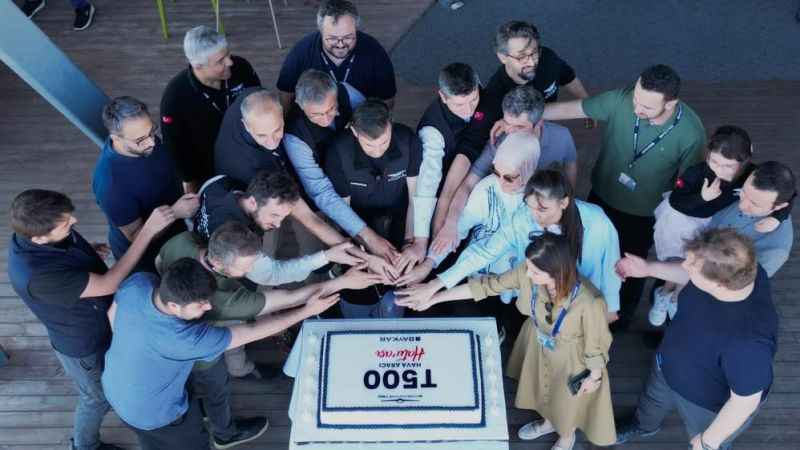 500'üncü Bayraktar TB2 SİHA üretim hattından çıktı 500'üncü Bayraktar TB2 SİHA üretim hattından çıktı