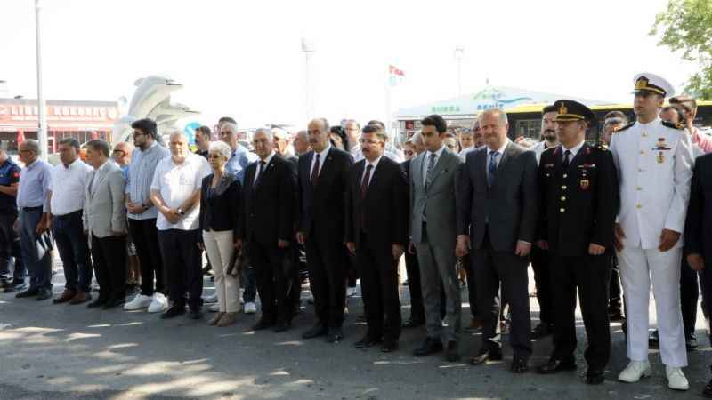 Mudanyalı kahraman Şükrü Çavuş törenle anıldı Mudanyalı kahraman Şükrü Çavuş törenle anıldı