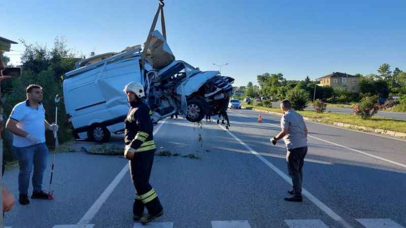 Samsun'da canlı yayın aracı kaza yaptı: 2 ölü