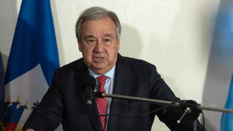 Guterres, İsrail'in Cenin saldırısını kınamaktan kaçındı