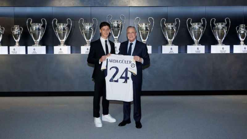 Arda Güler, Real Madrid’e resmi imzayı attı