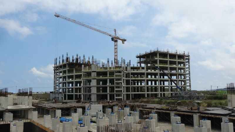 Trabzon Şehir Hastanesi inşaatı hızla yükseliyor Trabzon Şehir Hastanesi inşaatı hızla yükseliyor
