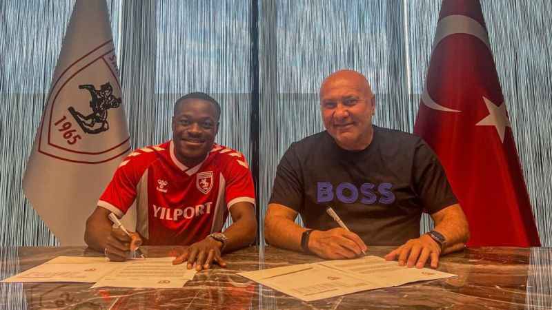 Samsunspor, Arsenal'den yetişen Marc Bola ile sözleşme imzaladı Samsunspor, Arsenal'den yetişen Marc Bola ile sözleşme imzaladı