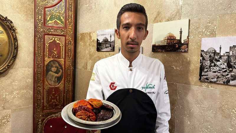 Vejetaryenlerin vazgeçilmezi: Zeytinyağlı kuru dolma Vejetaryenlerin vazgeçilmezi: Zeytinyağlı kuru dolma