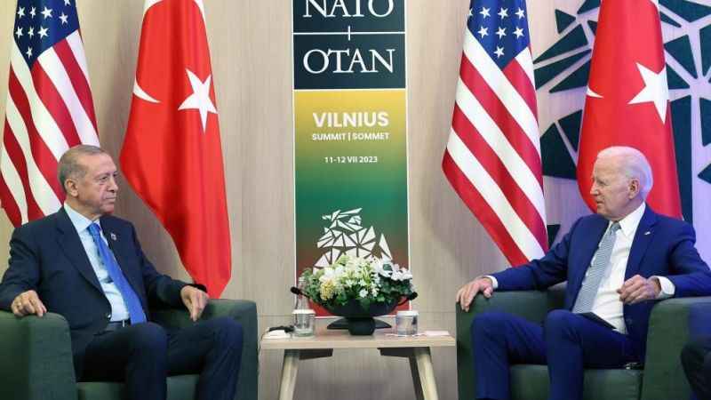Cumhurbaşkanı Erdoğan, ABD Başkanı Biden ile görüştü