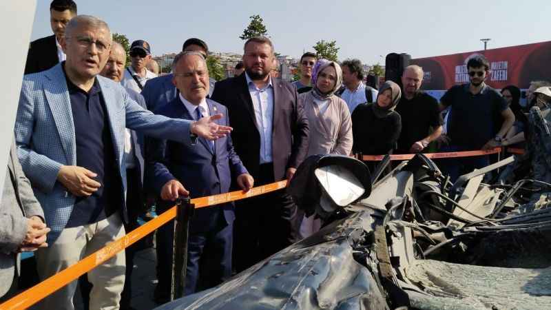 Üsküdar sahilinde 15 Temmuz sergisi Üsküdar sahilinde 15 Temmuz sergisi