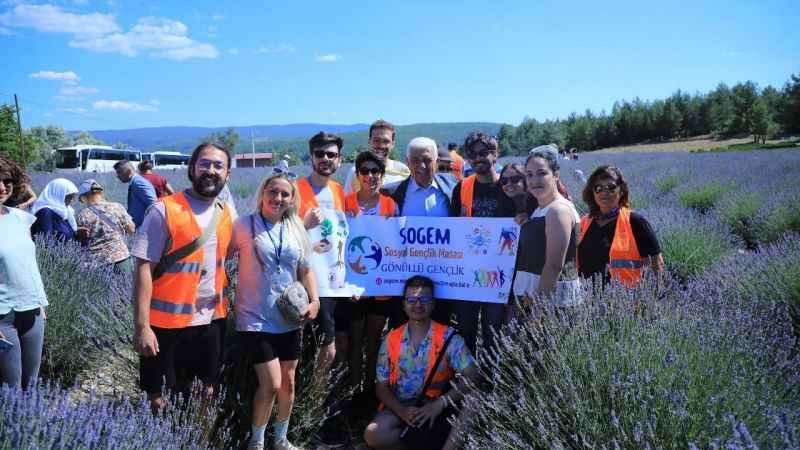 Koku Vadisi’nde Lavanta şenliği