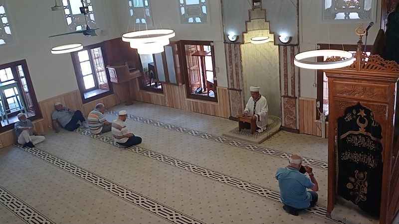 Restorasyon sonrası ilk namaz, ilk heyecan Restorasyon sonrası ilk namaz, ilk heyecan