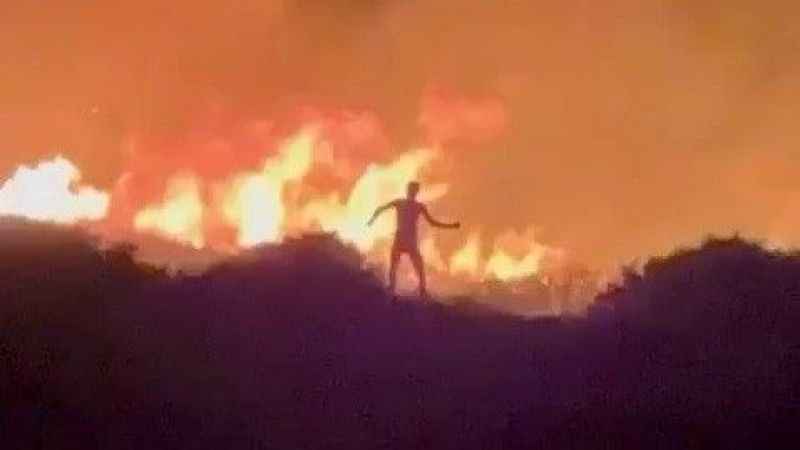 Çeşme yangınındaki kundakçı tutuklandı