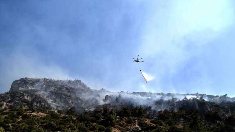 Söke’deki yangın kontrol altına alındı Söke’deki yangın kontrol altına alındı