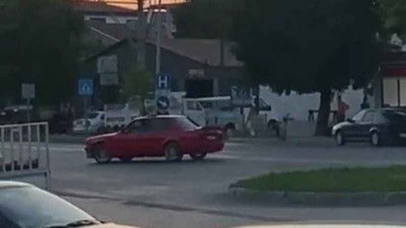 Drift atan sürücüye 21 bin lira ceza