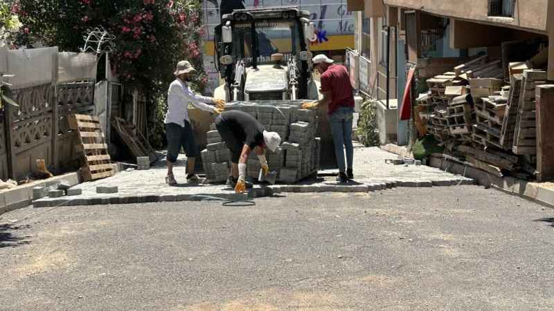 Dilovası'nda 6 mahallede üstyapı çalışması Dilovası'nda 6 mahallede üstyapı çalışması