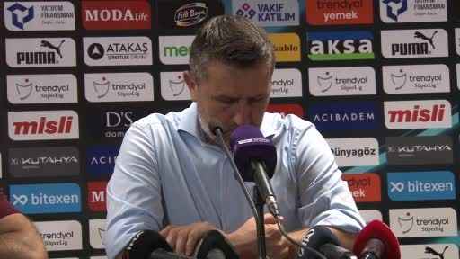 Bjelica: Maalesef bu maçta işler istediğimiz gibi gitmedi