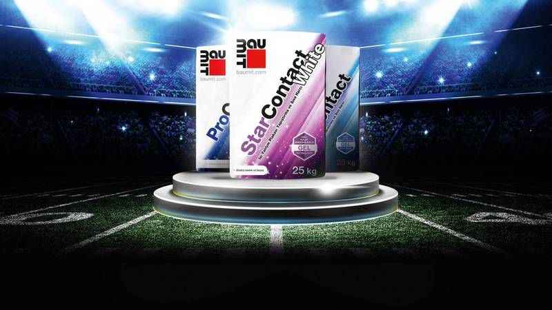 Baumit’in kolay uygulanabilir mantolama harçları ile şantiyelerde limitsiz hız 