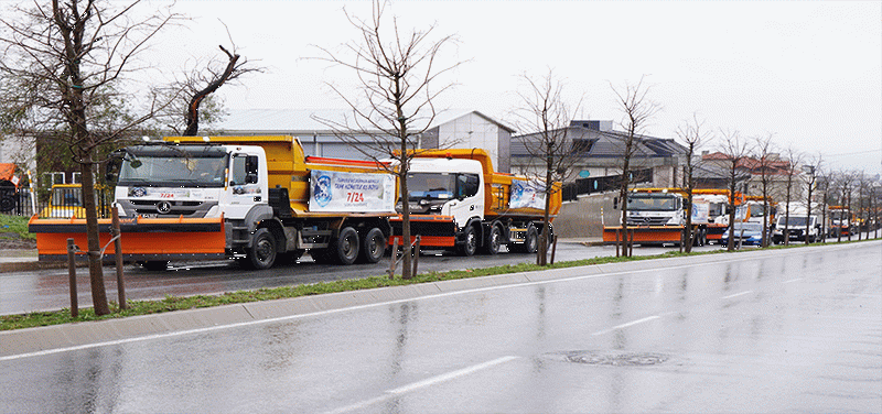 Beylikdüzü ekipleri kış şartlarına hazırlandı