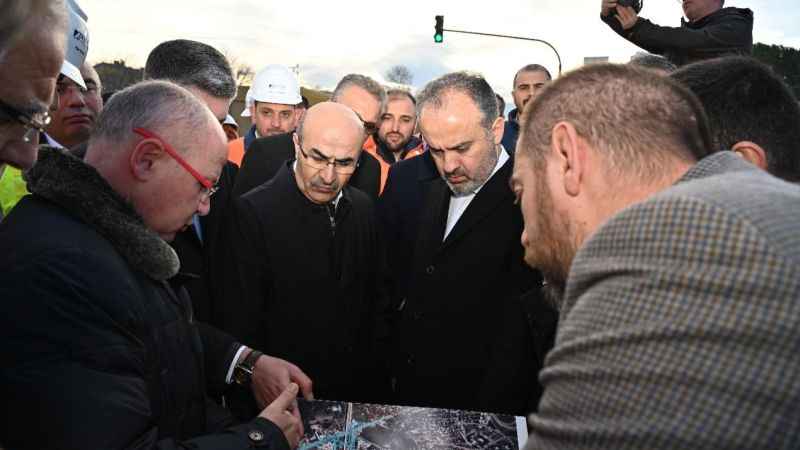 Mudanya yolunda trafik aktarması sona erdi, ulaşım rahatladı Mudanya yolunda trafik aktarması sona erdi, ulaşım rahatladı