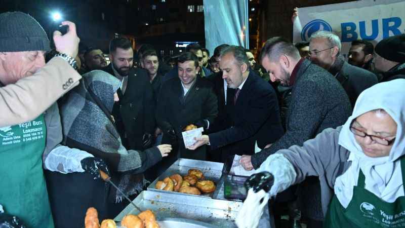 Bursa'da mübarek 3 aylar coşkuyla karşılandı