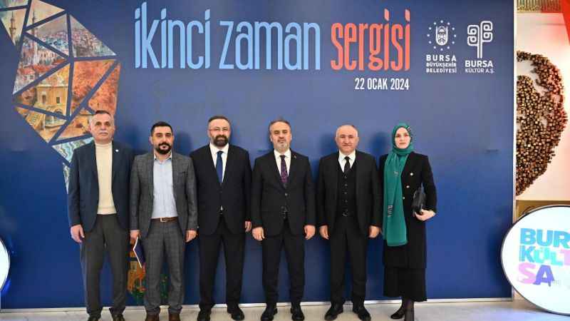 Bursa'da "İkinci Zaman" Sergisi açıldı