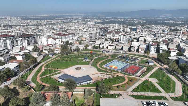 Bursa, yeni yeşil alanlarla nefes alıyor