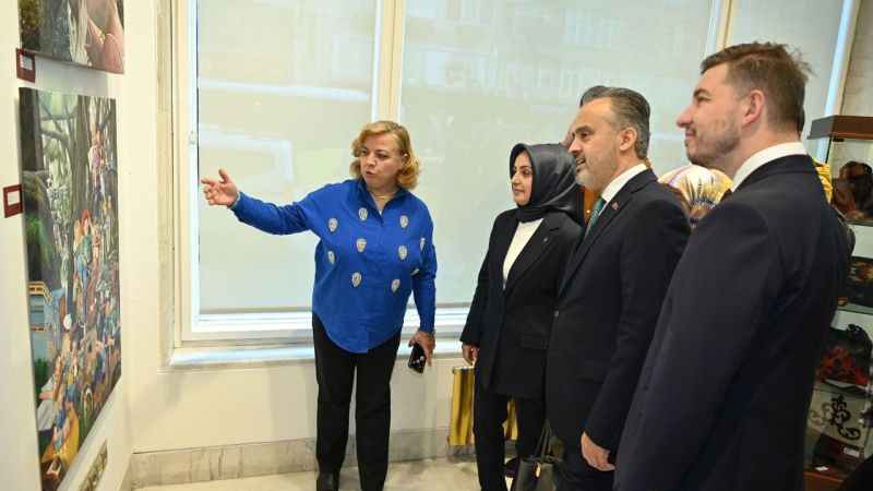 Geleneksel el sanatları sergisi sanatseverleri ağırladı