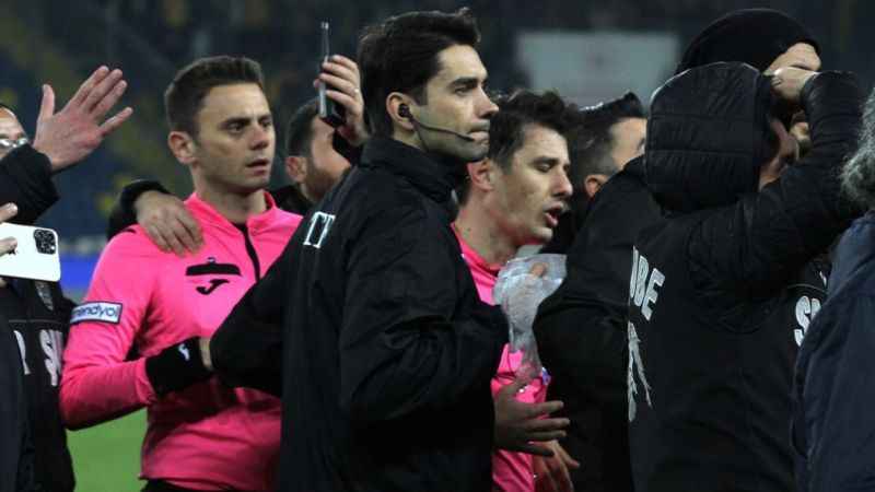 Bakan Tunç'tan Hakem Meler açıklaması: 'Adli soruşturma başlatılmıştır'