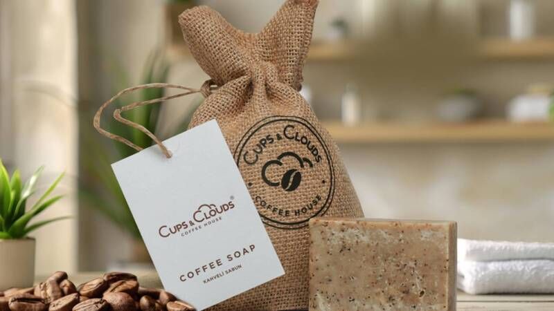 Cups&Clouds kahve posasından sabun üretti