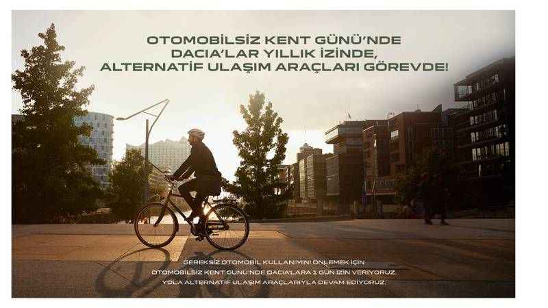 Dacıa Türkiye, Otomobilsiz Kent Günü’nde Dacia'ları izne çıkarıyor