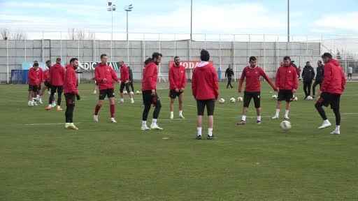 Sivasspor savunma çalıştı Sivasspor savunma çalıştı