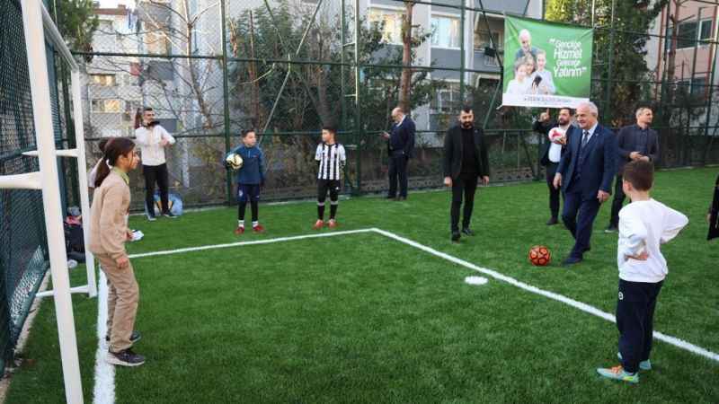 Derince'ye yeni bir spor alanı kazandırıldı Derince'ye yeni bir spor alanı kazandırıldı