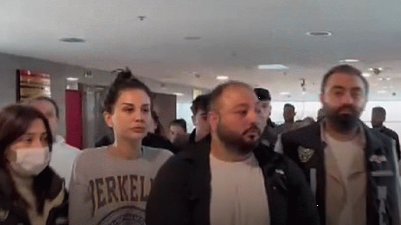 Dilan ve Engin Polat çifti savcılığa sevk edildi Dilan ve Engin Polat çifti savcılığa sevk edildi