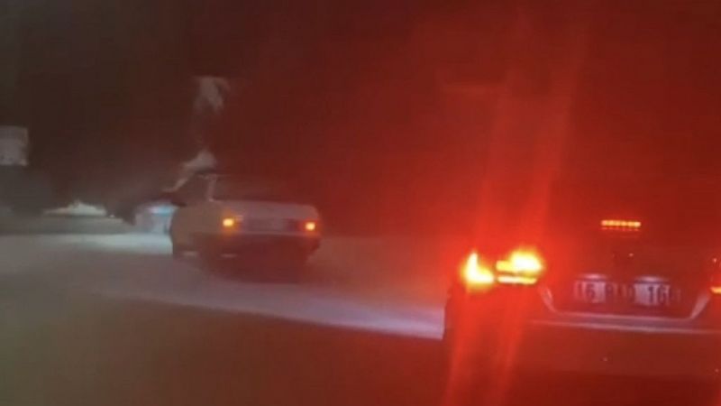 Drift attı, 20 bin TL ceza yedi