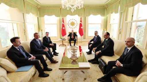 Blinken'ı önce Hakan Fidan ardından Erdoğan kabul etti