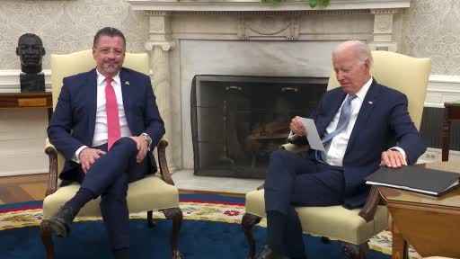 ABD Başkanı Biden, Kosta Rika Devlet Başkanı Chaves ile görüştü ABD Başkanı Biden, Kosta Rika Devlet Başkanı Chaves ile görüştü