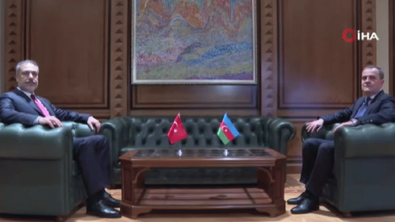 Dışişleri Bakanı Fidan, Azerbaycanlı mevkidaşı Bayramov ile görüştü Dışişleri Bakanı Fidan, Azerbaycanlı mevkidaşı Bayramov ile görüştü