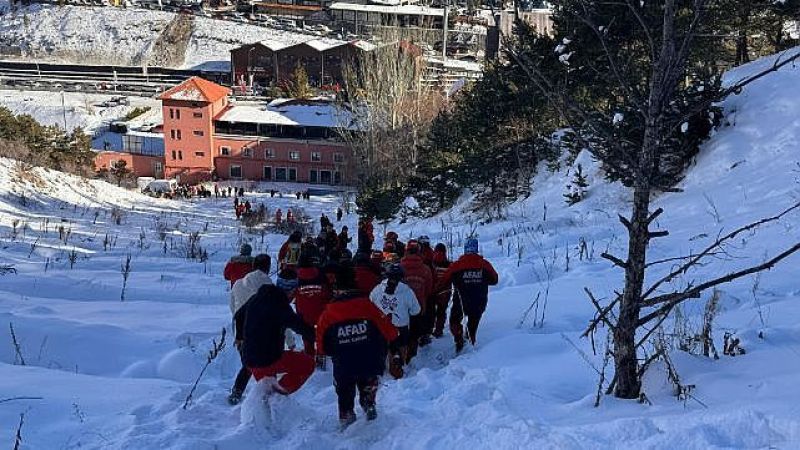 Erzurum’da çığ! Sporcu grubundan 1 kişi öldü